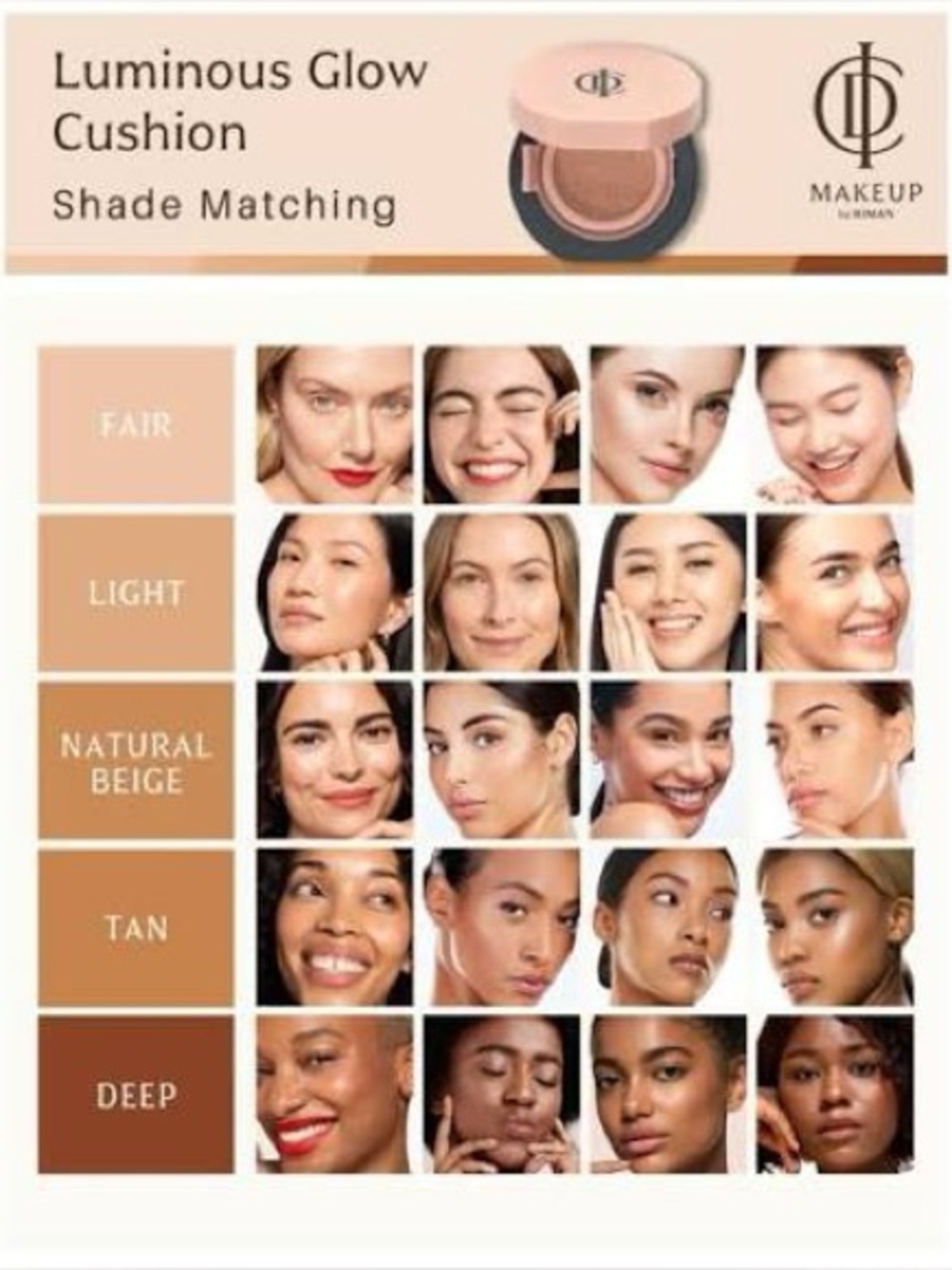 Riman Incellderm Luminous Glow Cushion 23 Natural Beige - Picture 2 of 2